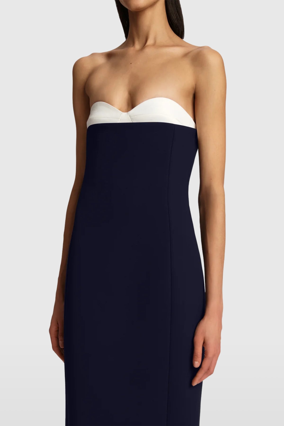 Khaite Yael Dress With Bustier