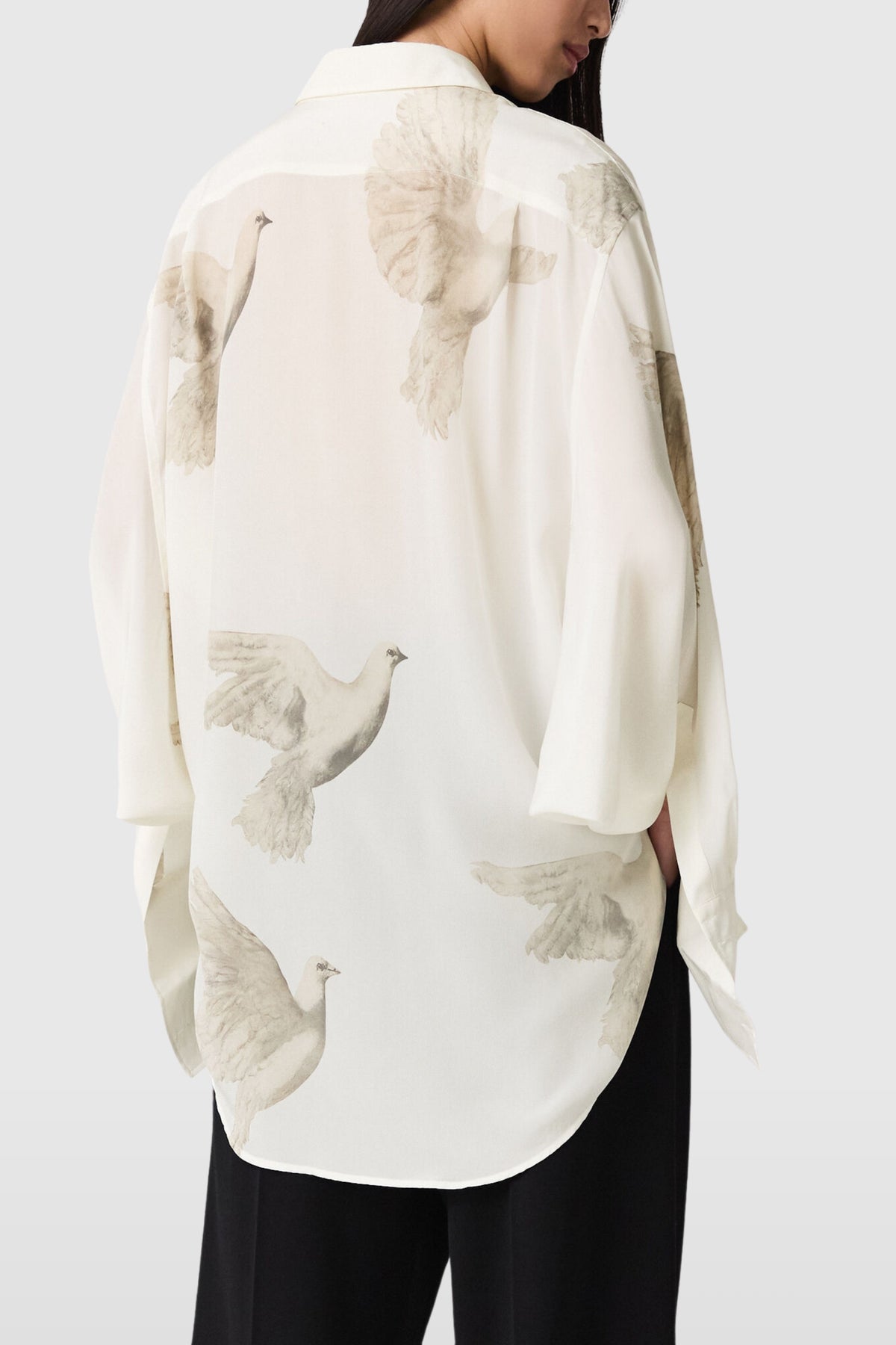 Stella McCartney Sheer Dove Shirt