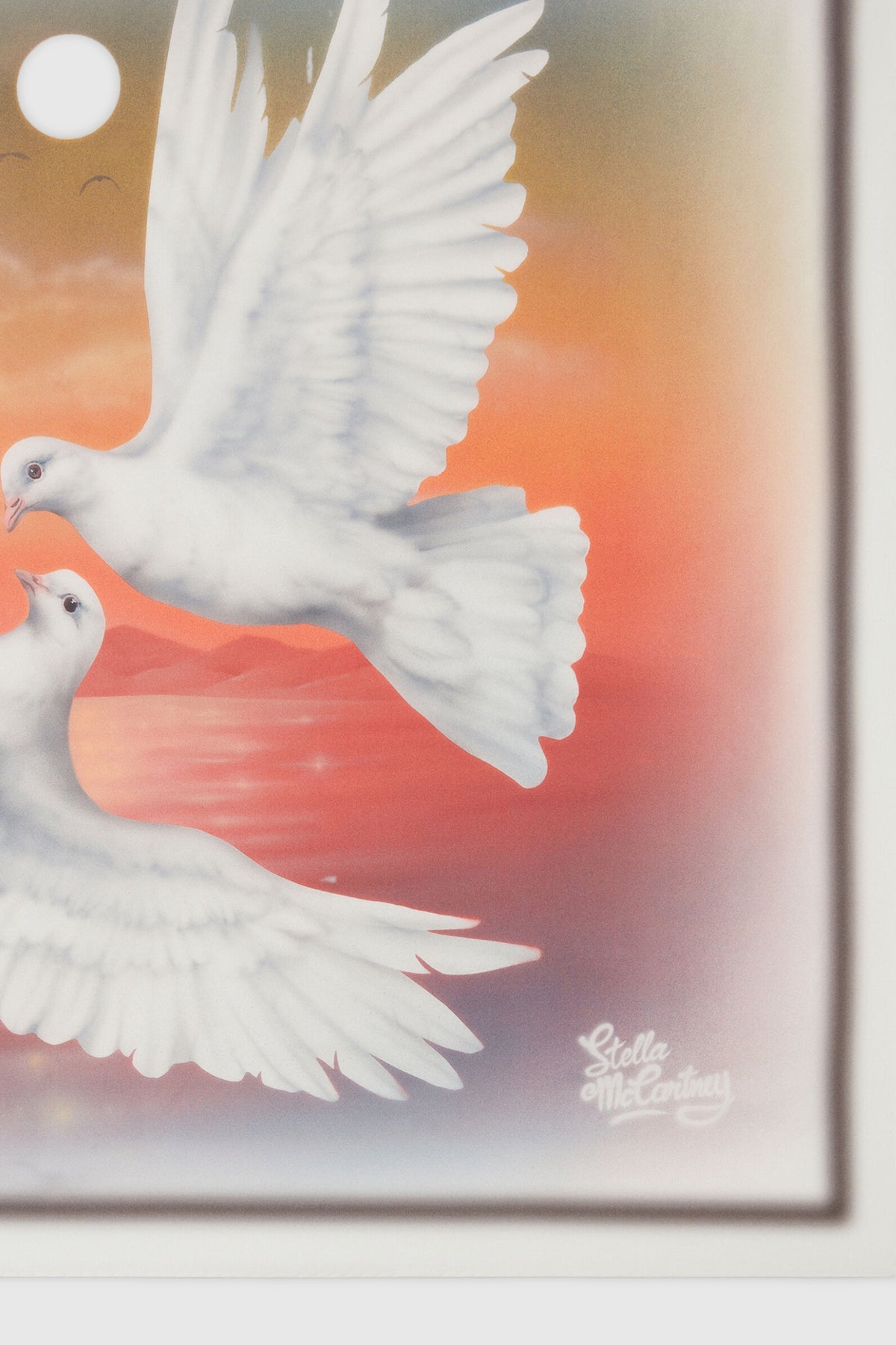 Stella McCartney Dove Print Scarf