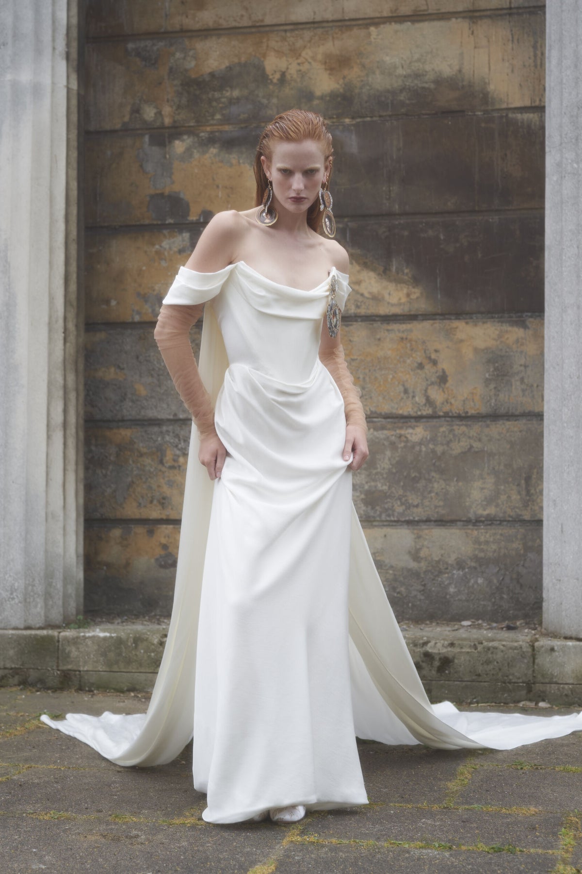 Vivienne Westwood Galaxy Cape Gown