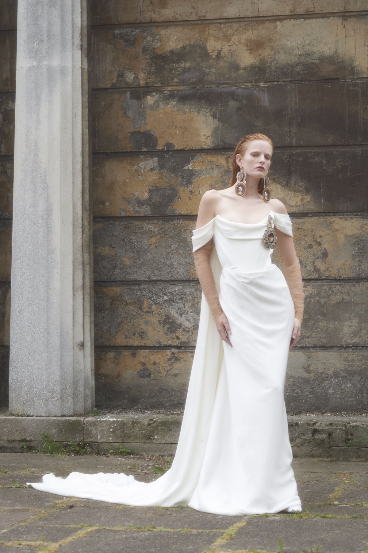 Vivienne Westwood Galaxy Cape Gown