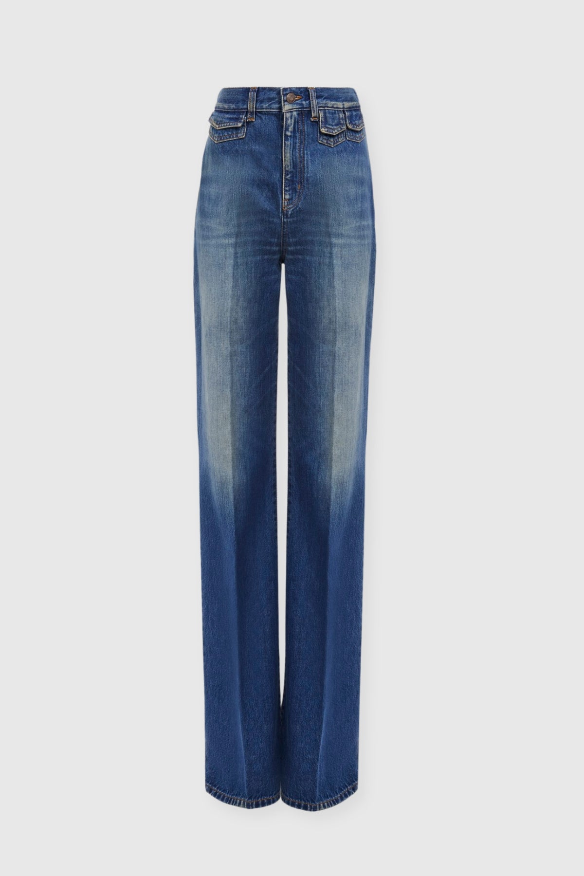 Chloé High-Rise Flared Denim Jeans