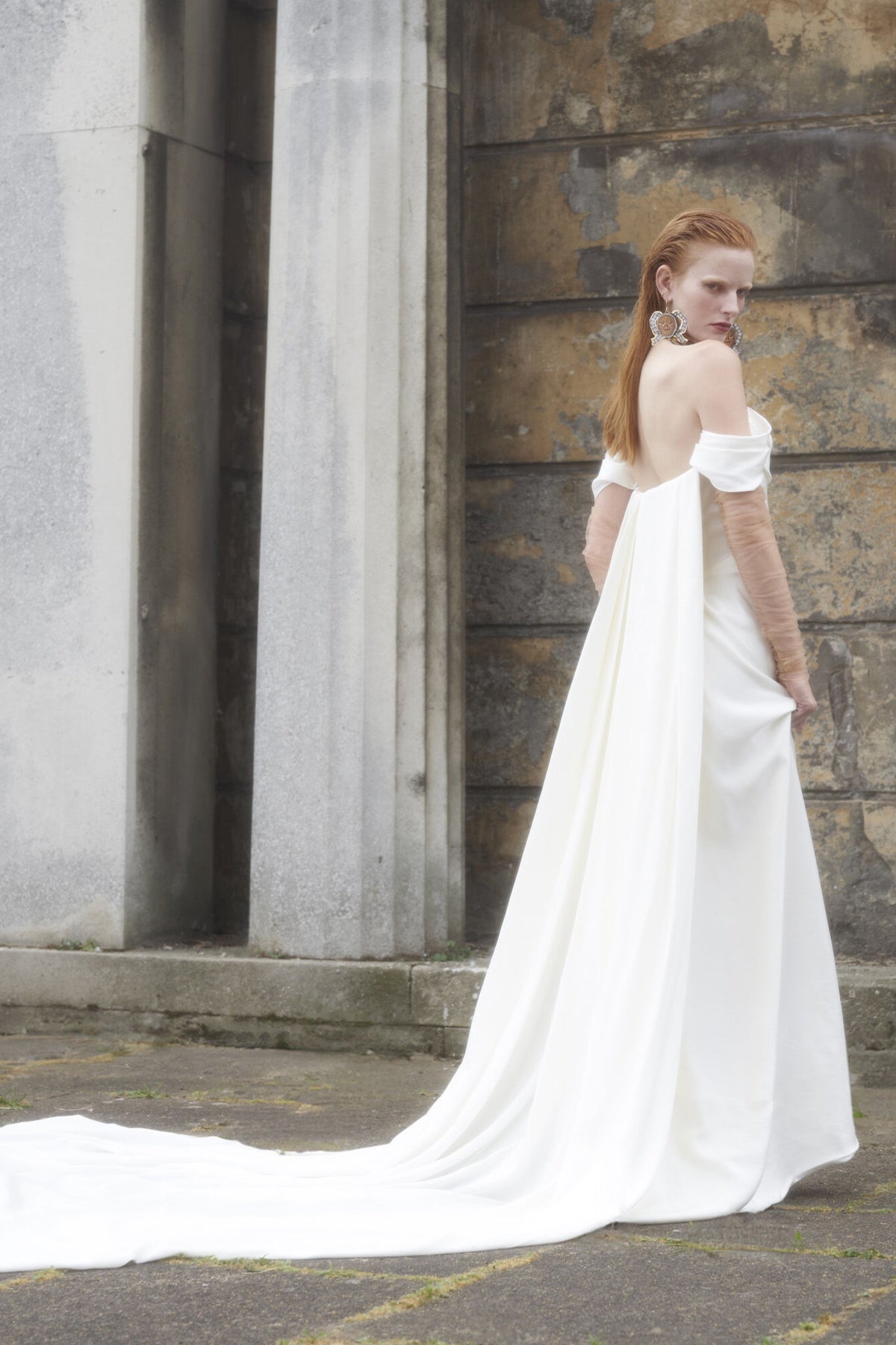 Vivienne Westwood Galaxy Cape Gown