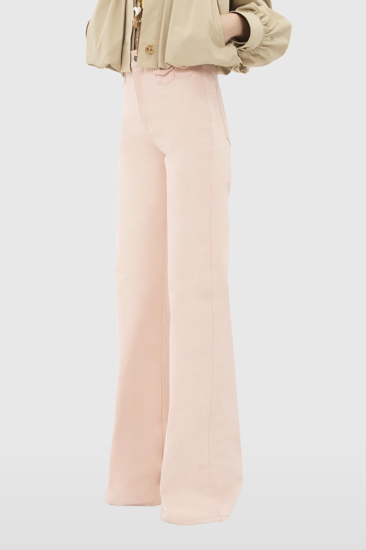 Chloé High-Rise Flared Denim Jeans