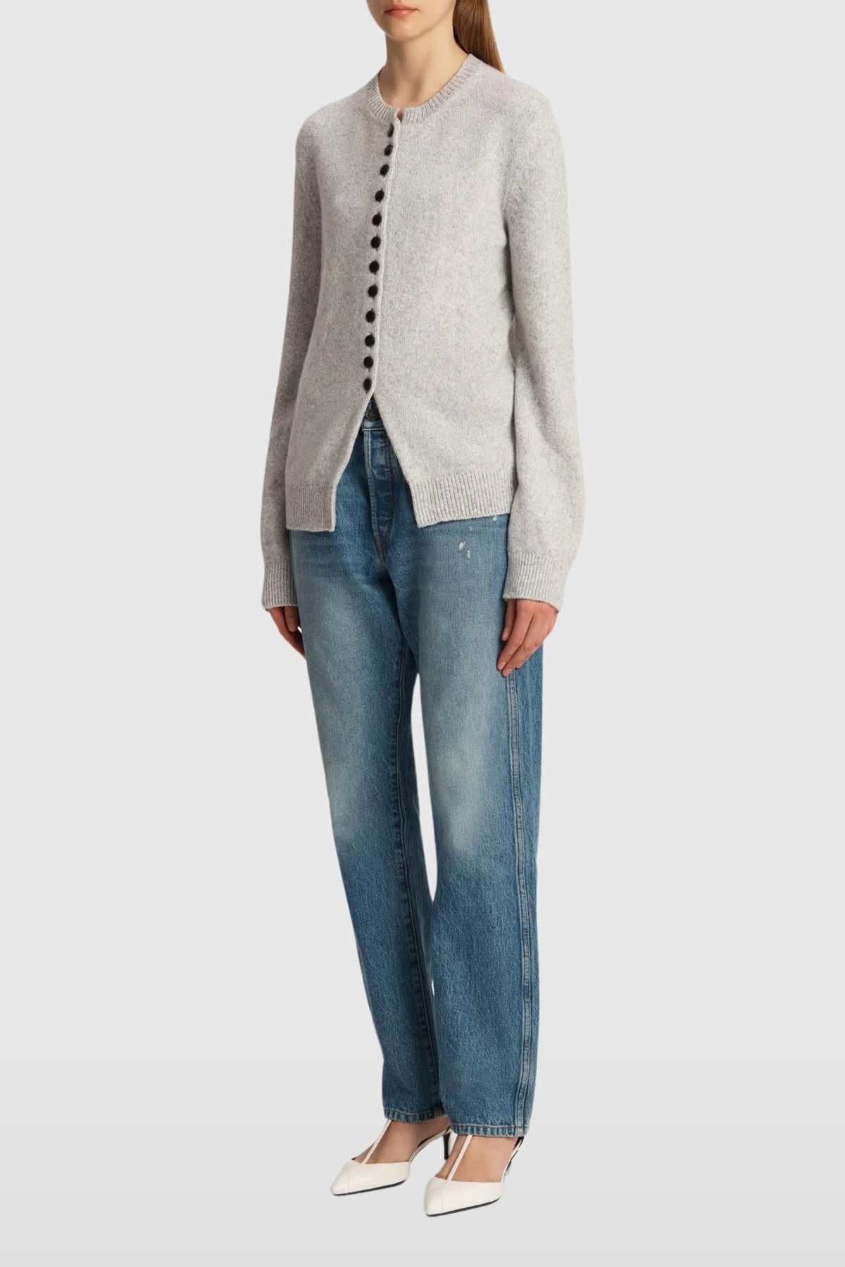 Khaite Josette Cashmere Cardigan