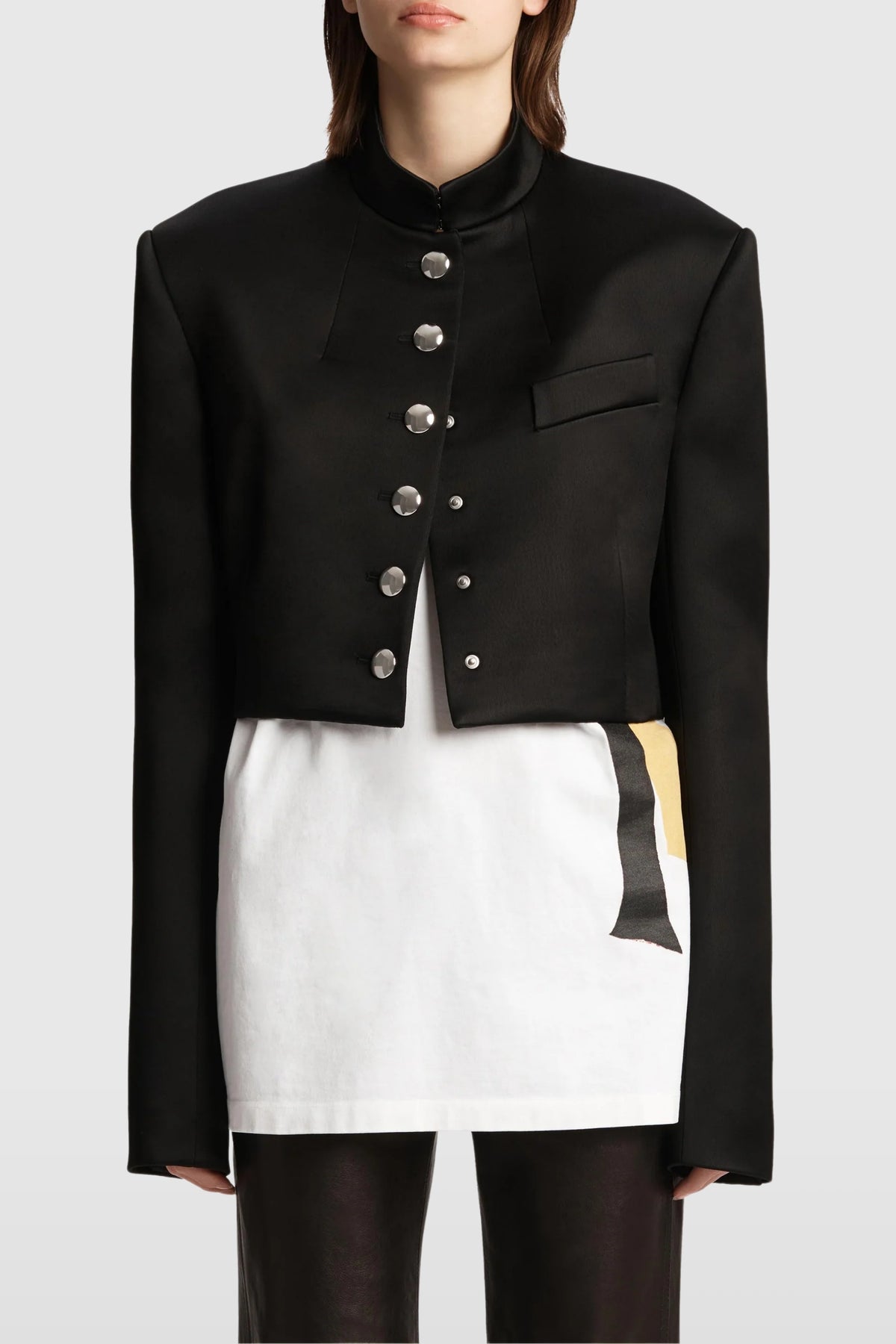 Khaite Samuelson Cropped Jacket