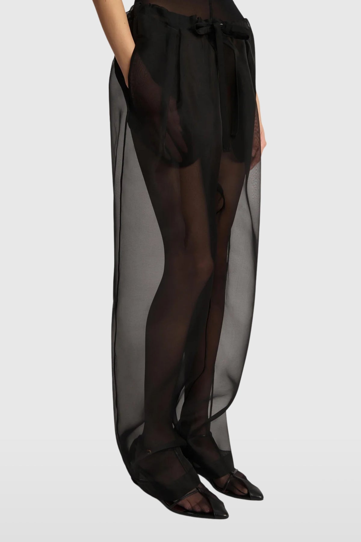Khaite Sheer Trenton Pants