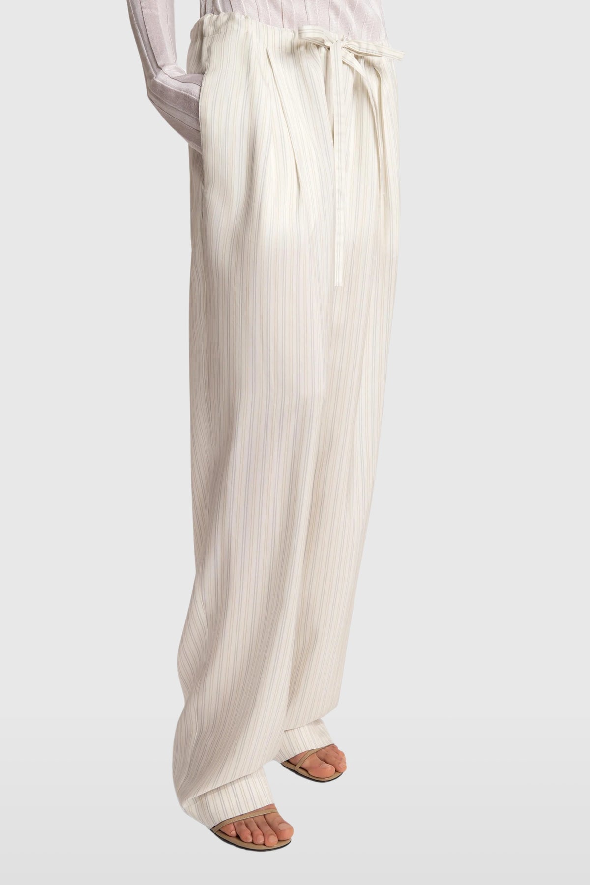 Khaite Pinstripe Trenton Pants