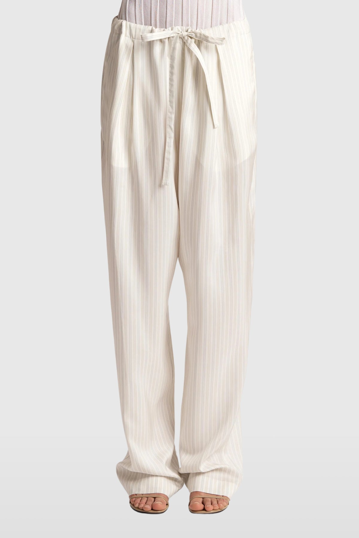 Khaite Pinstripe Trenton Pants
