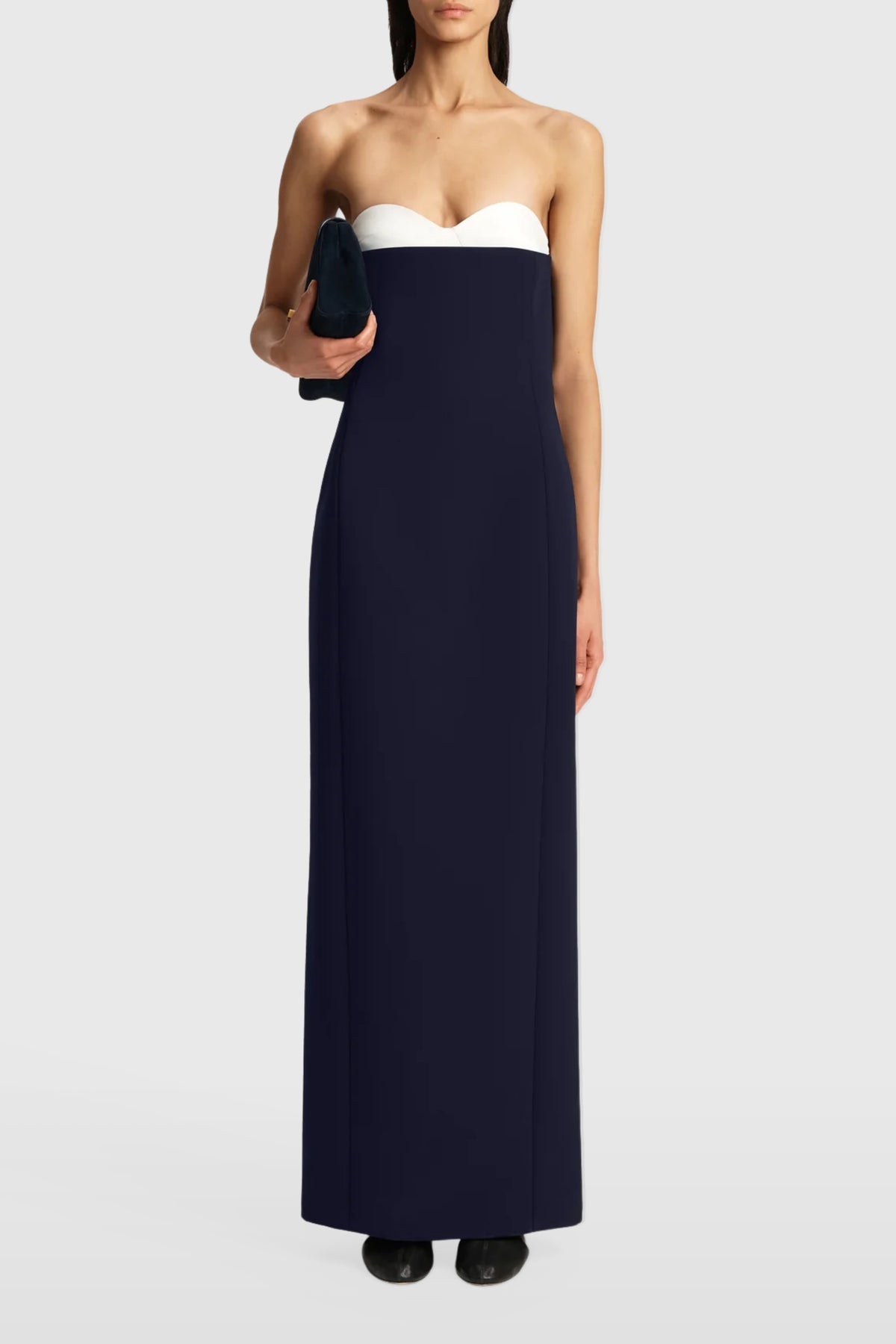 Khaite Yael Dress With Bustier