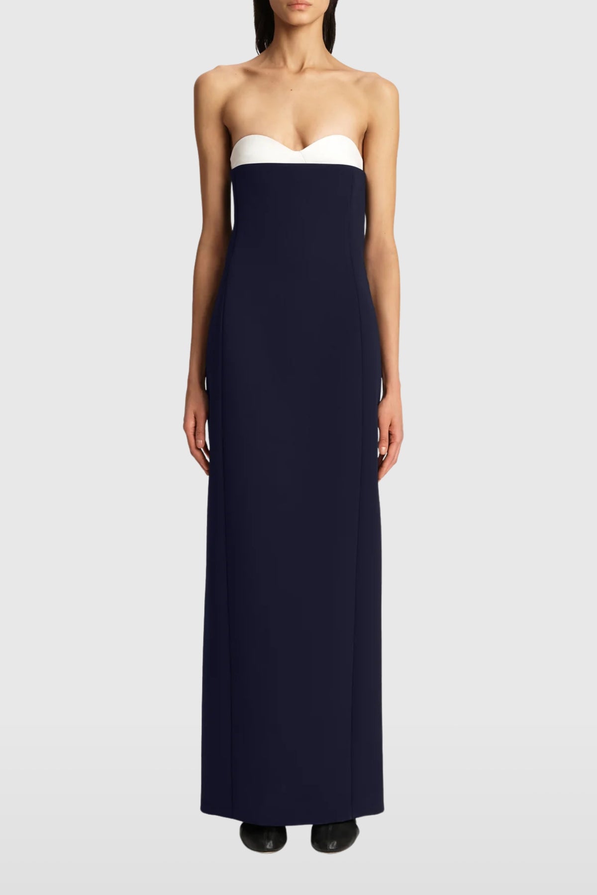 Khaite Yael Dress With Bustier