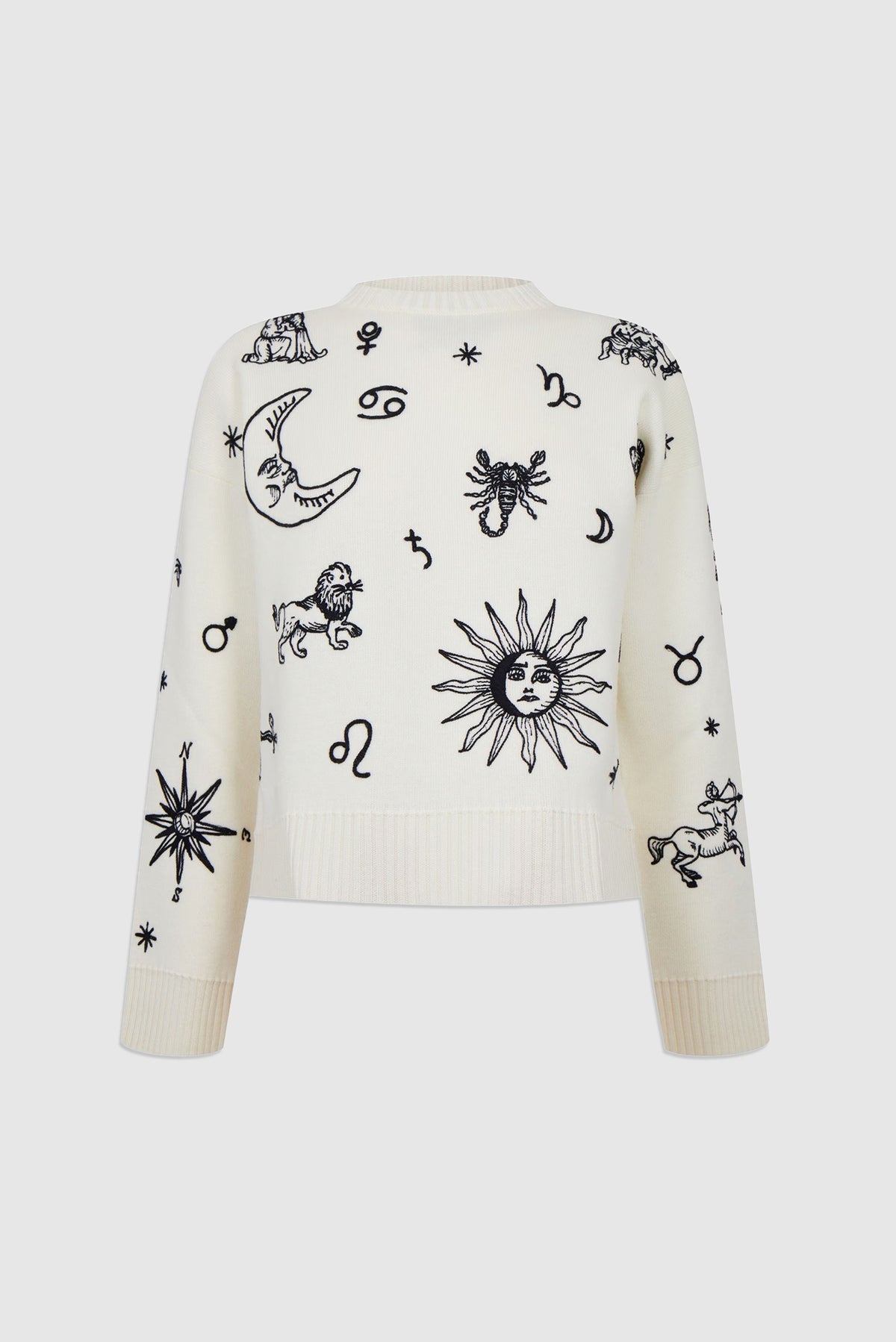 Alanui Horoscope Open Back Sweater