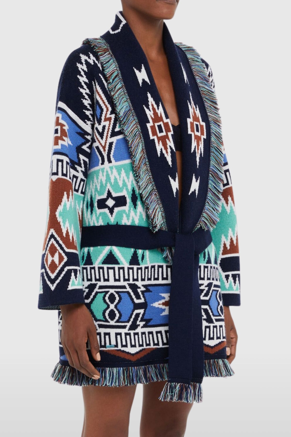 Alanui Geometric Roots Cardigan