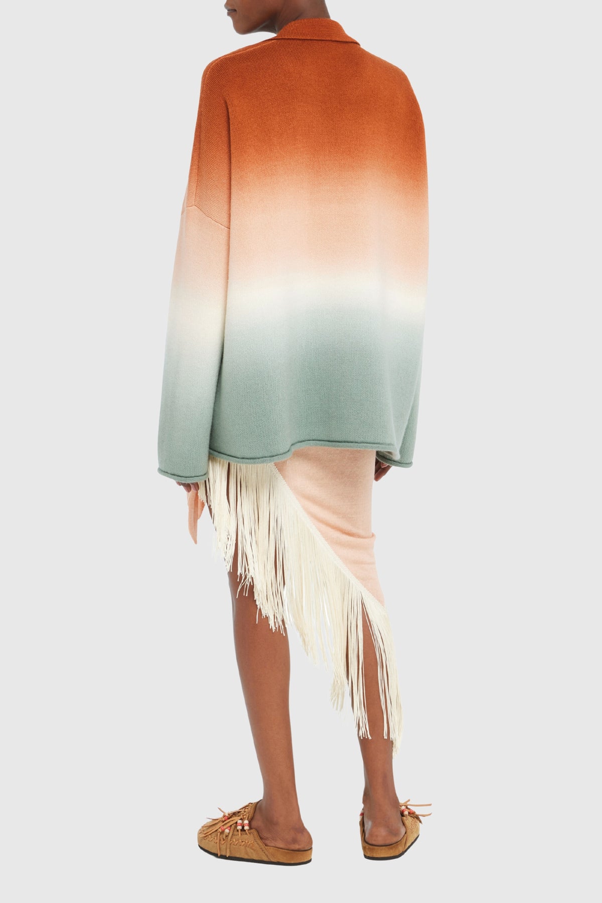 Alanui 'Shades of Shore' Polo Sweater