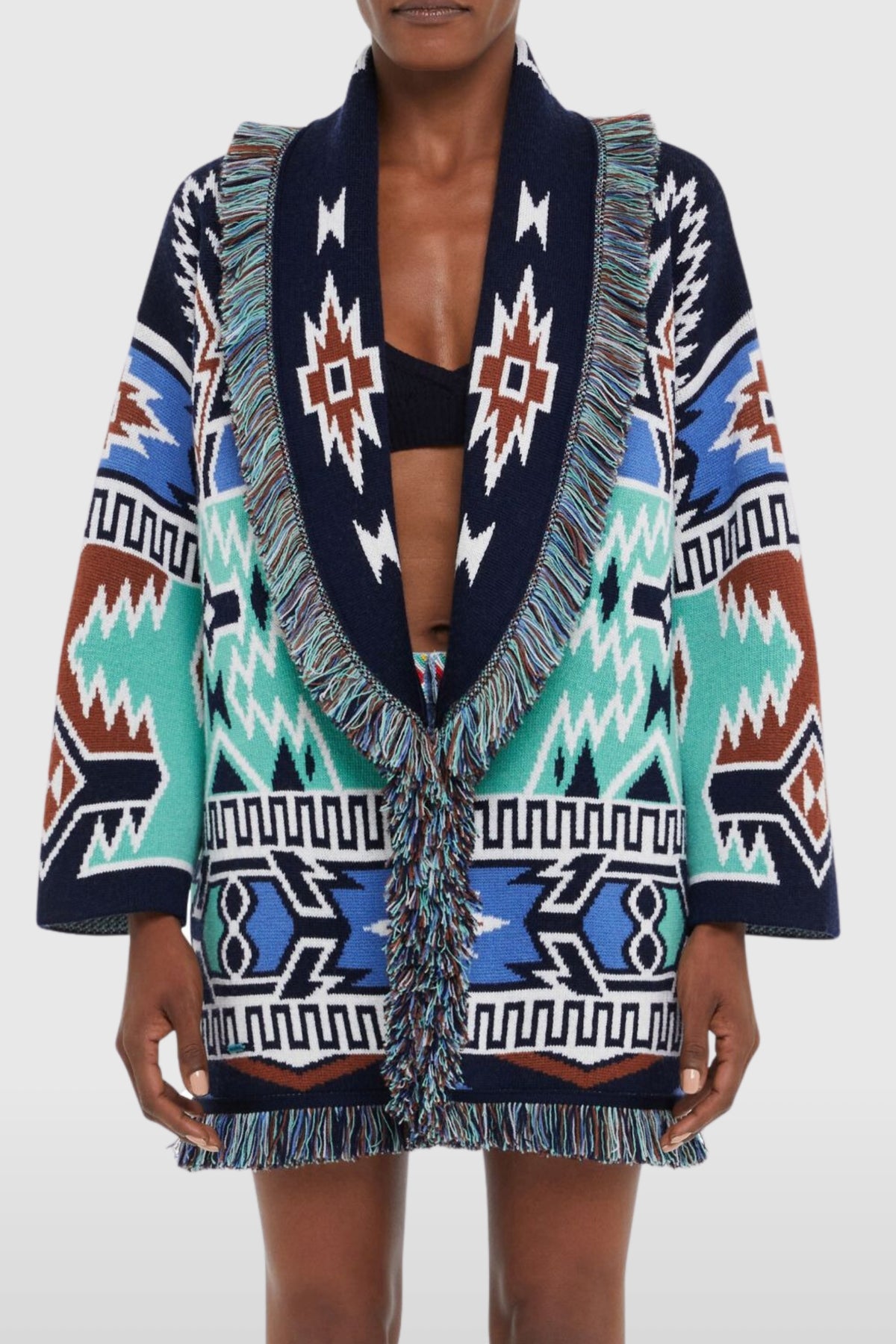 Alanui Geometric Roots Cardigan