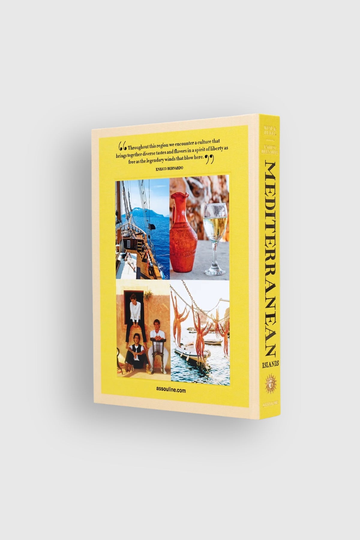Assouline Wine &amp; Travel Mediterranean Islands
