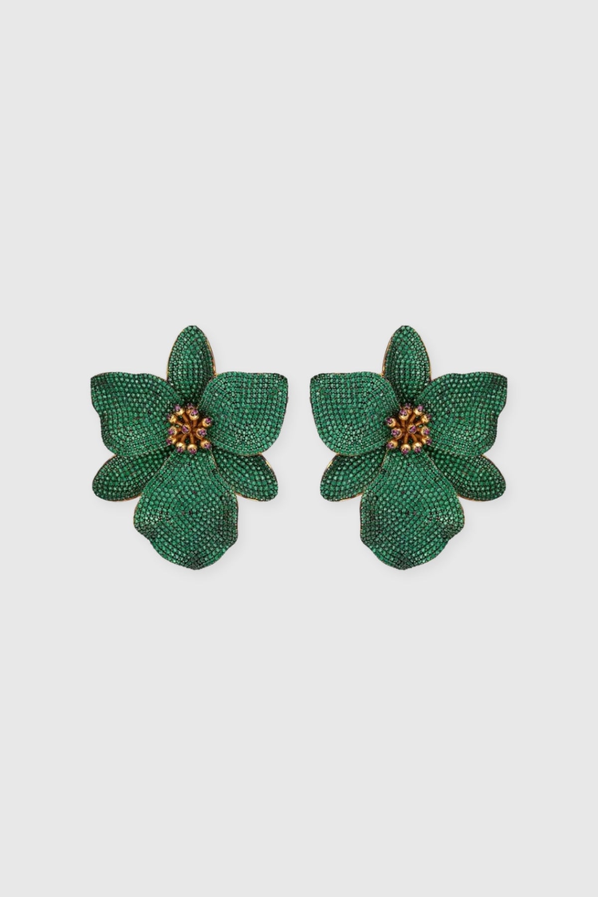 Begüm Khan Singapore Orchid Earrings