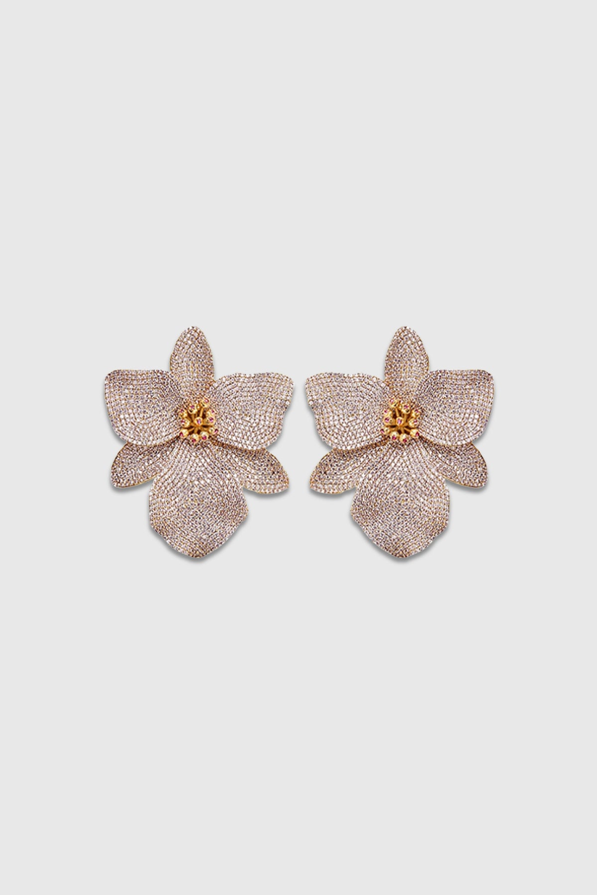 Begüm Khan Singapore Orchid Earrings