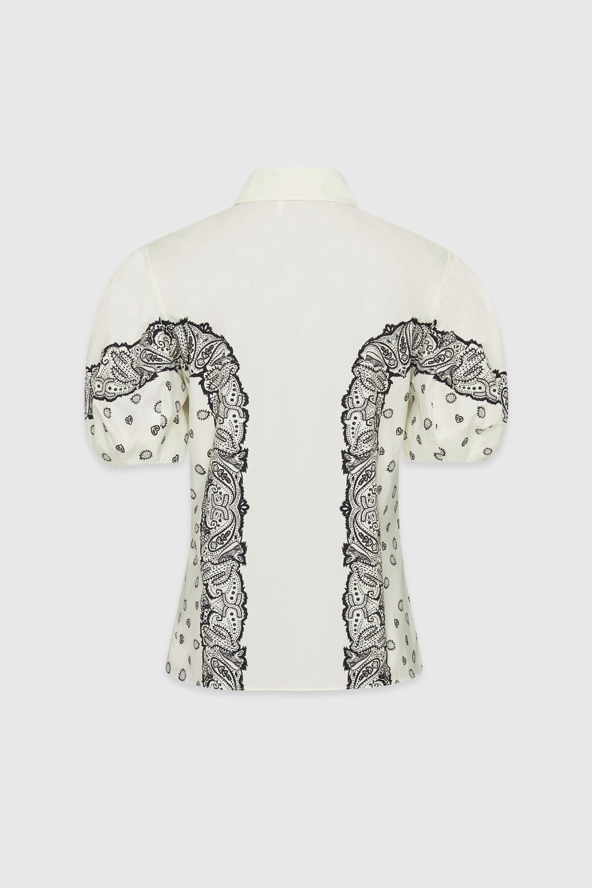 Chloé Puff Sleeve Printed Shirt