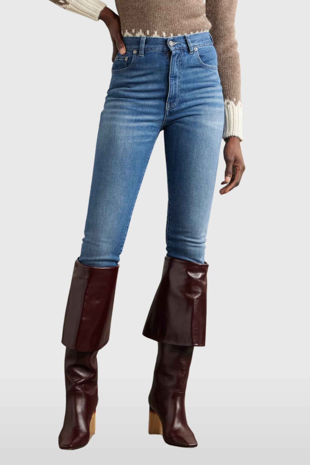 Chloé Slim Leg Denim Jean