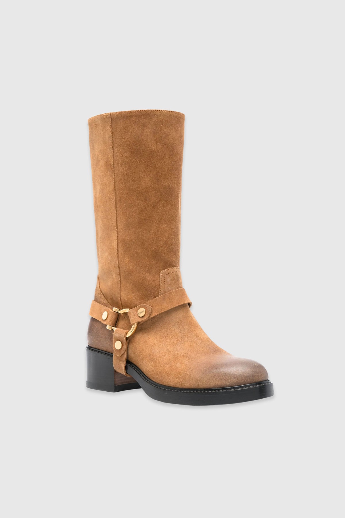 Chloé Brown Suede &#39;Dakota&#39; Boot