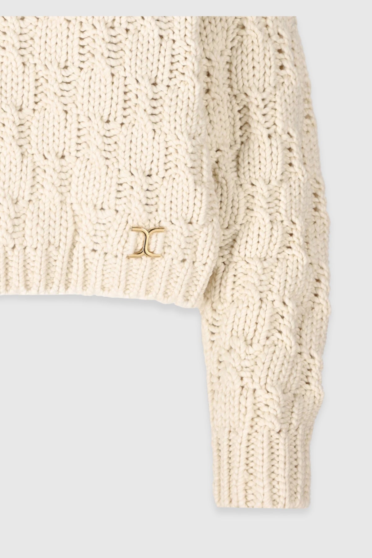 Chloé Cropped Knit Sweater