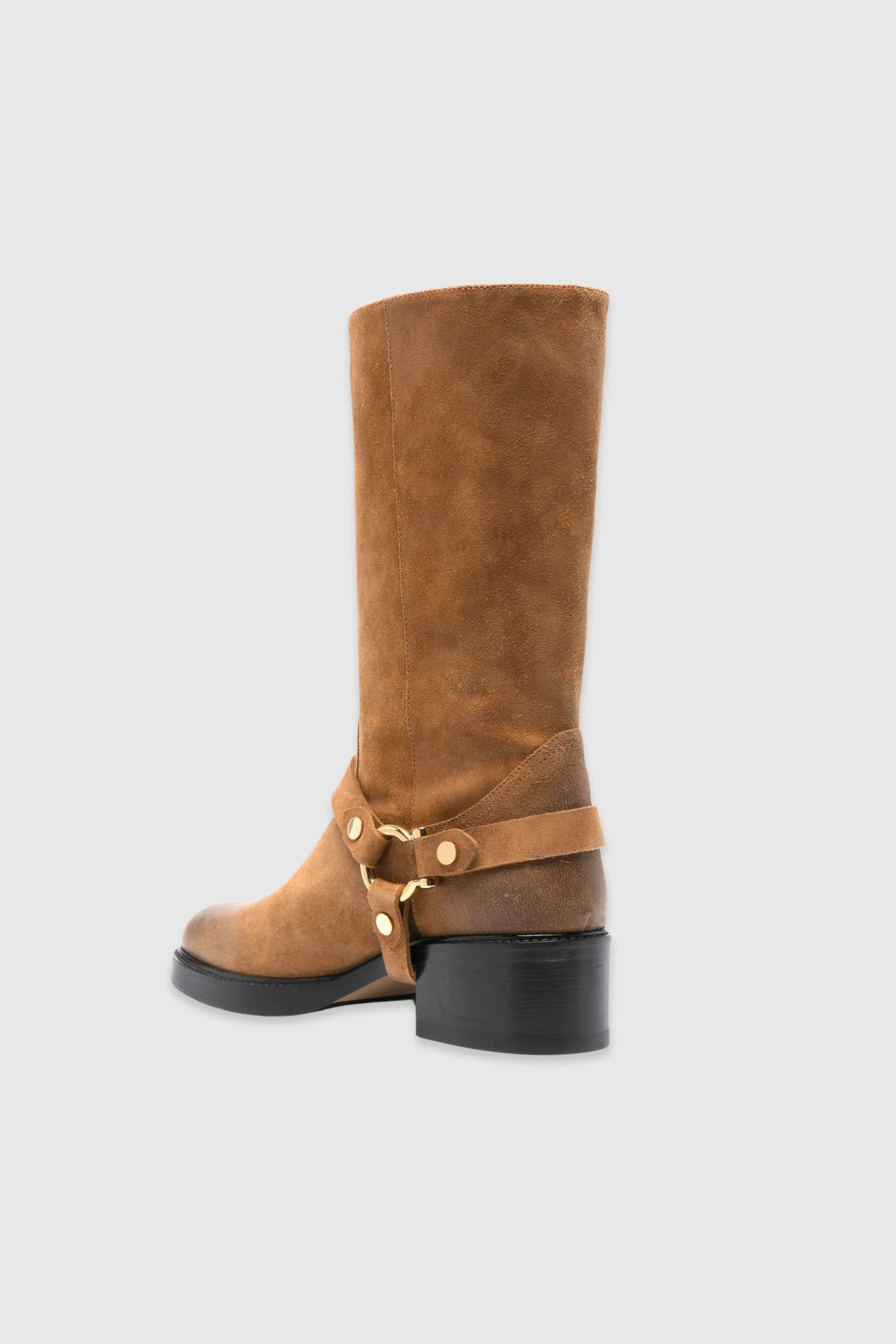 Chloé Brown Suede &#39;Dakota&#39; Boot