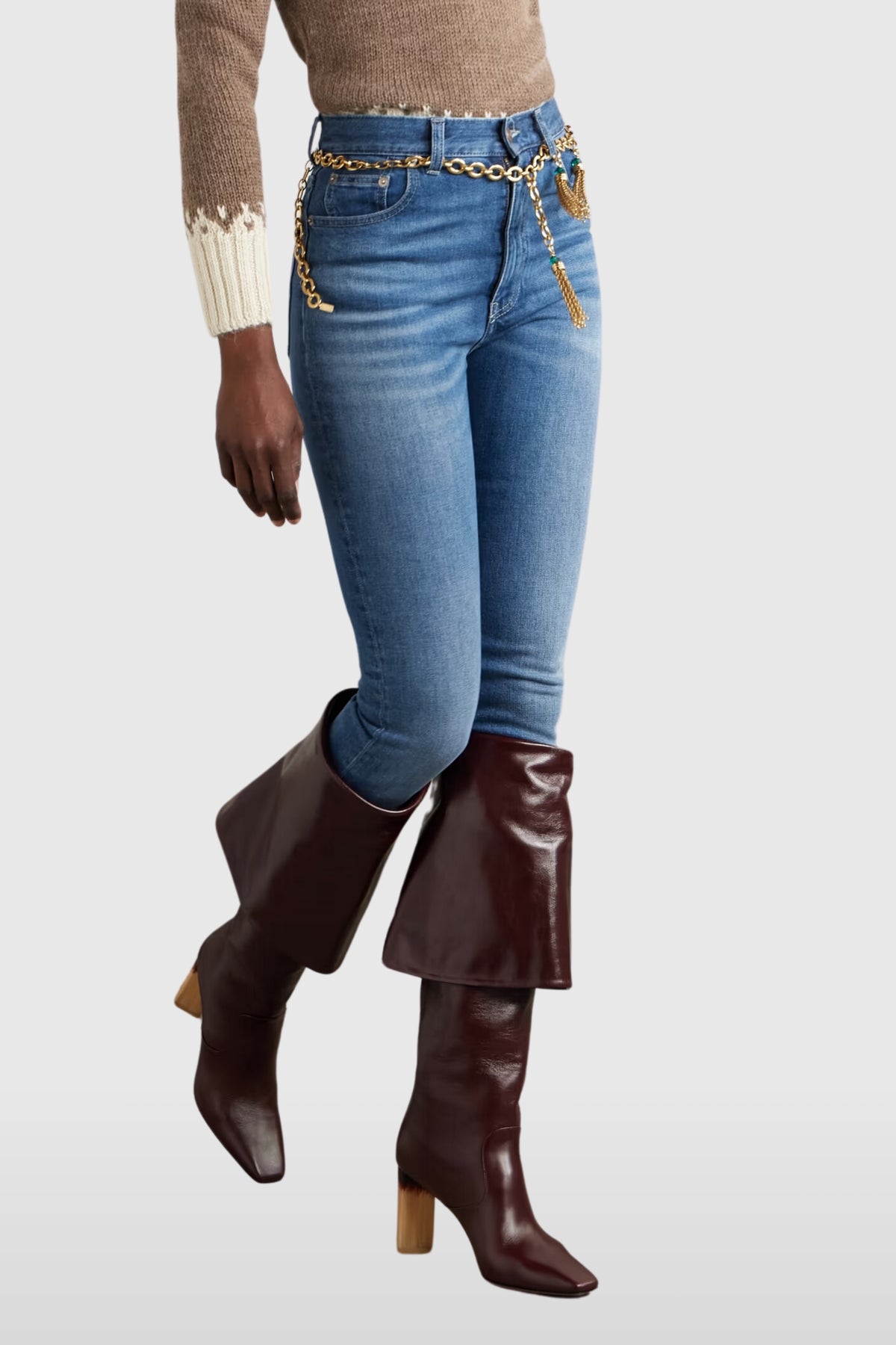 Chloé Slim Leg Denim Jean