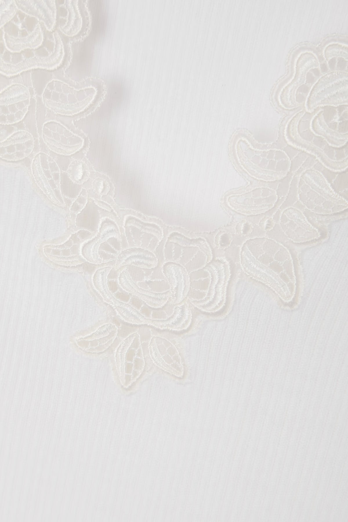 Chloé Lace Trimmed Top