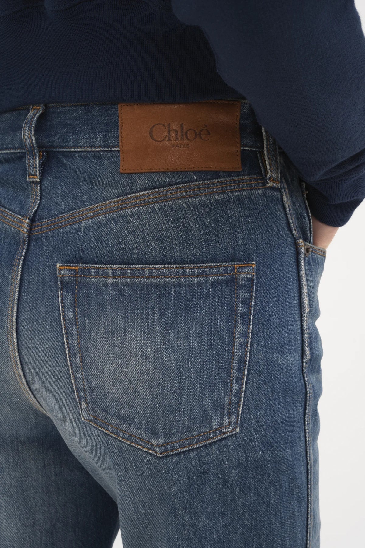 Chloé Straight Cropped Jeans