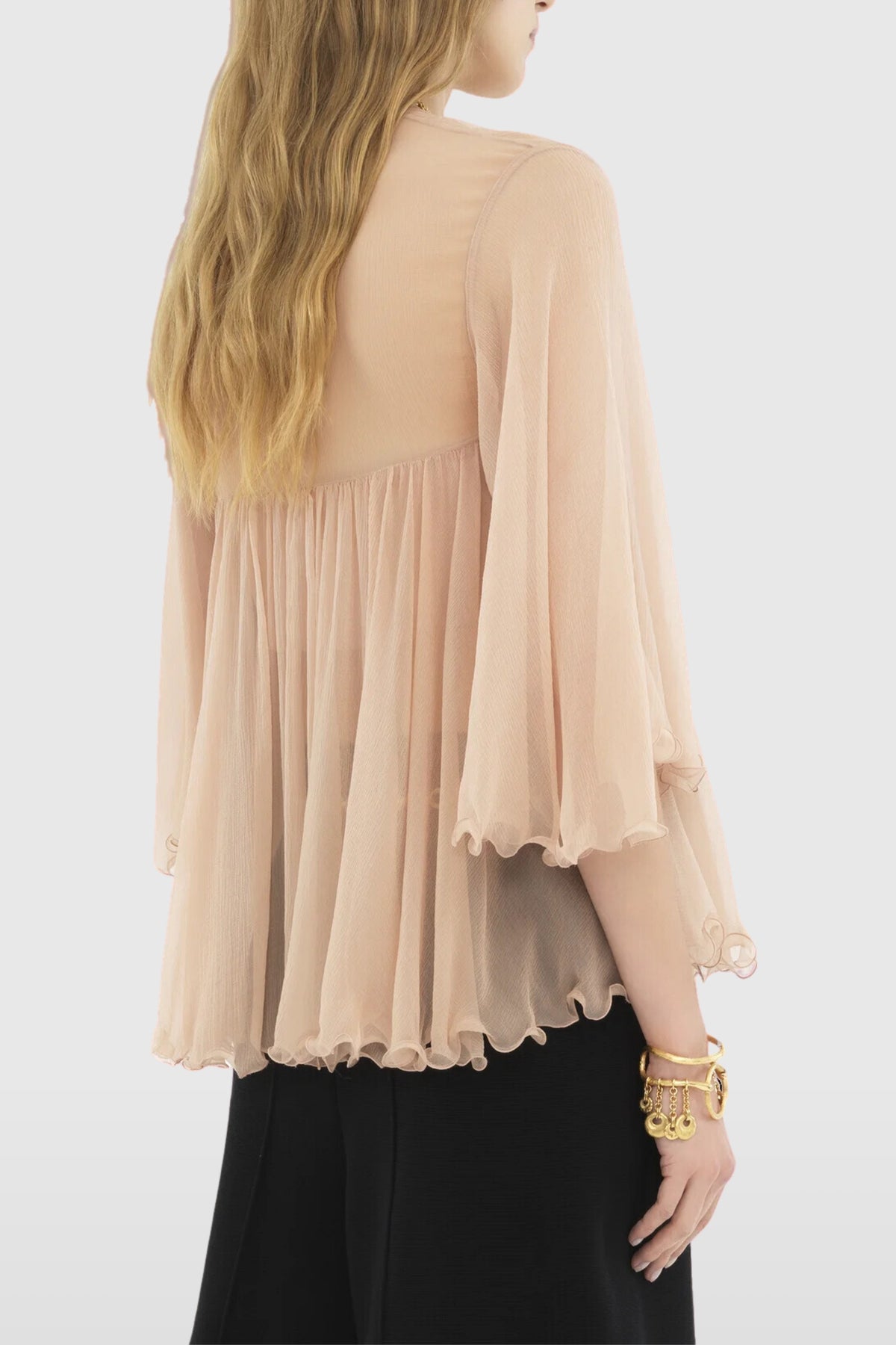 Chloé Silk Georgette Blouse