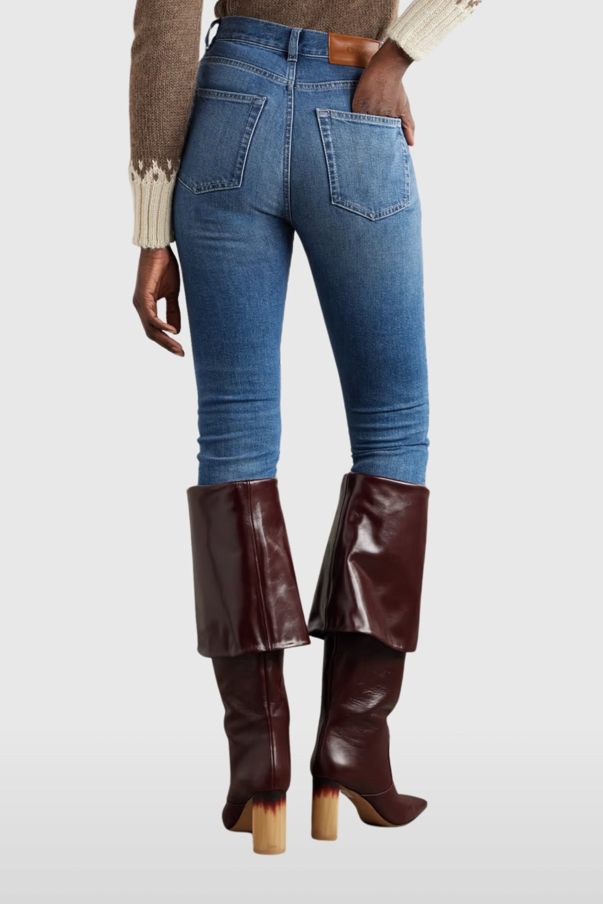 Chloé Slim Leg Denim Jean