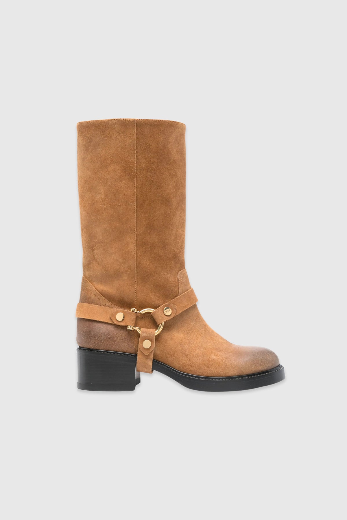 Chloé Brown Suede &#39;Dakota&#39; Boot