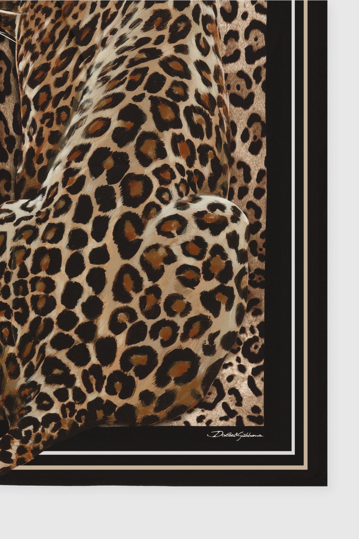 Dolce &amp; Gabbana Ocelot Scarf