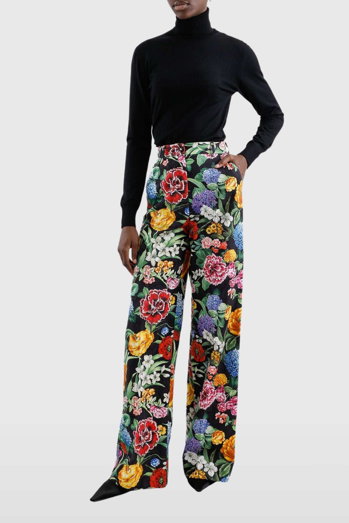 Dolce &amp; Gabbana Floral Pants