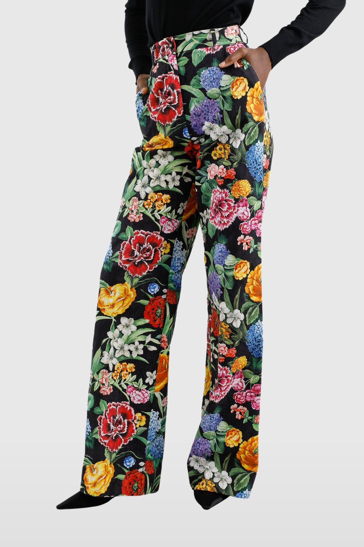 Dolce &amp; Gabbana Floral Pants