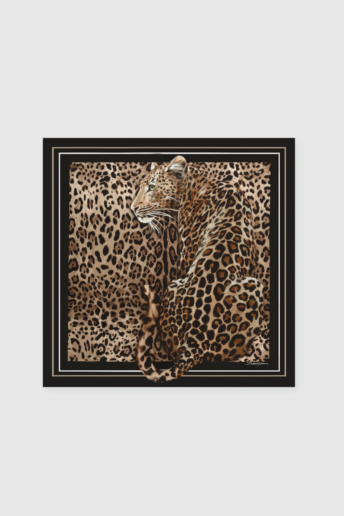 Dolce &amp; Gabbana Ocelot Scarf