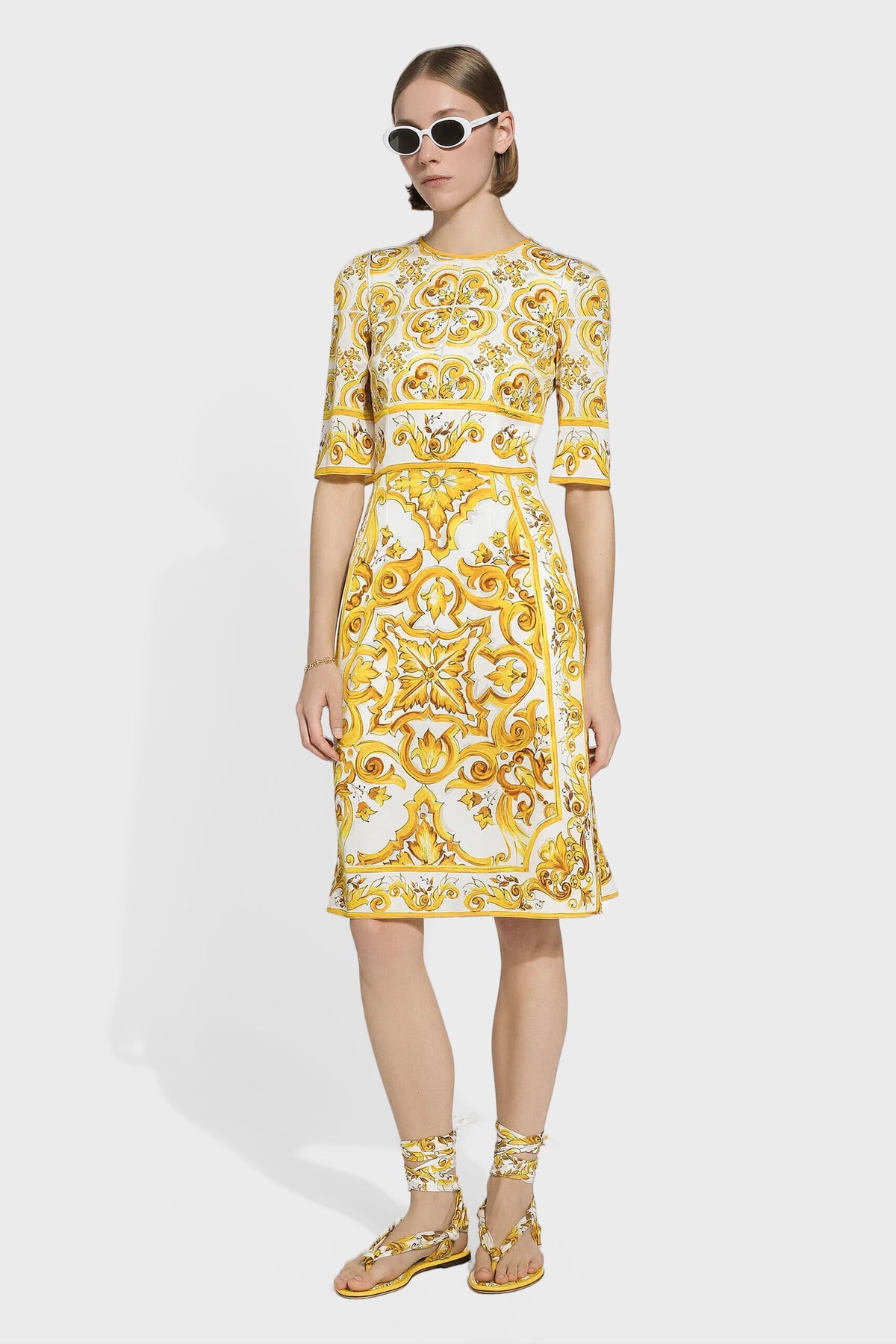 Dolce &amp; Gabbana Short Sleeve Dress