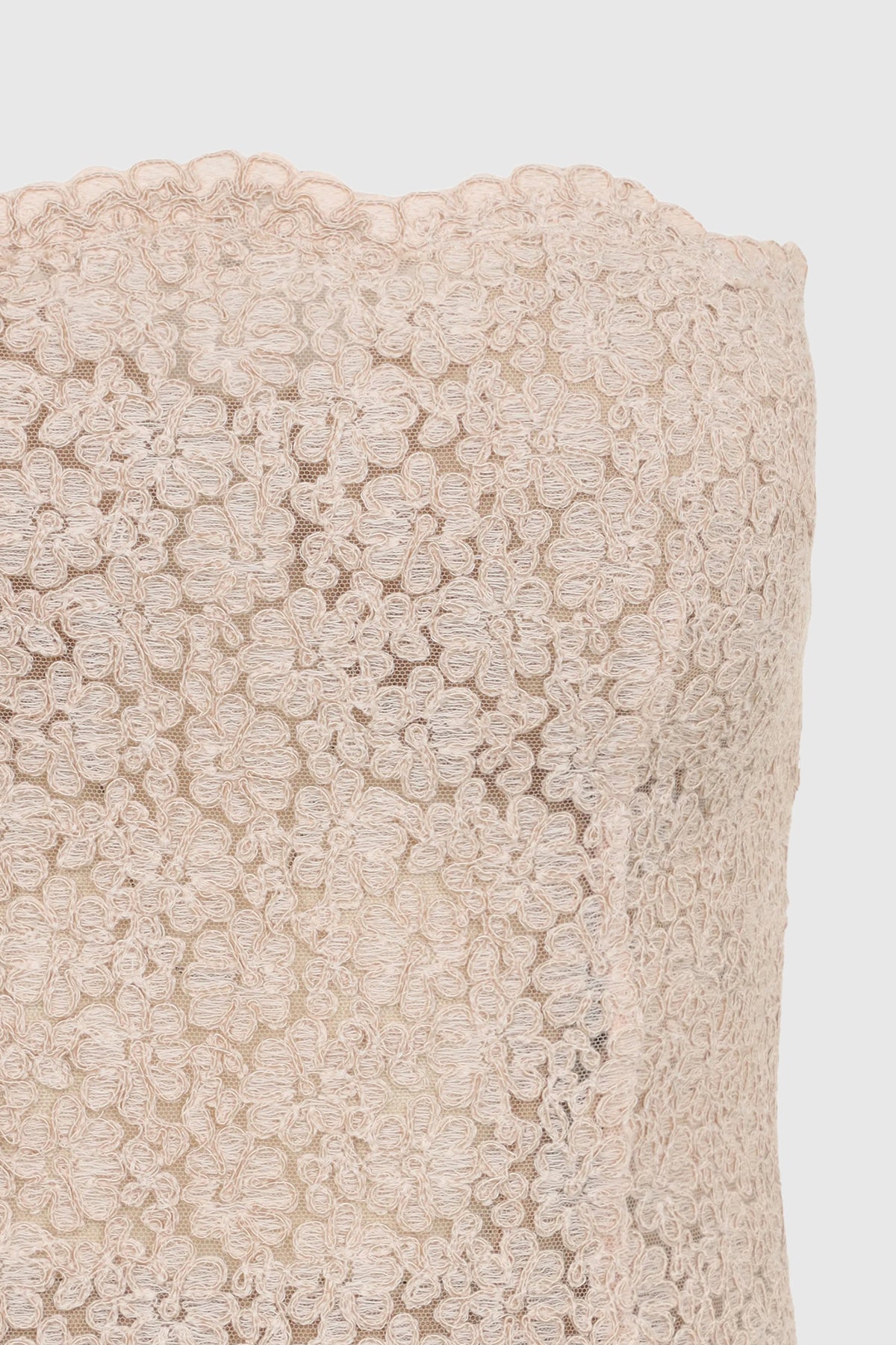 Ermanno Scervino Floral Strapless Midi Dress