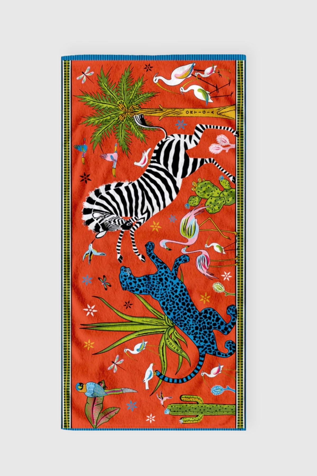 Ortigia Beach Towel Corallo