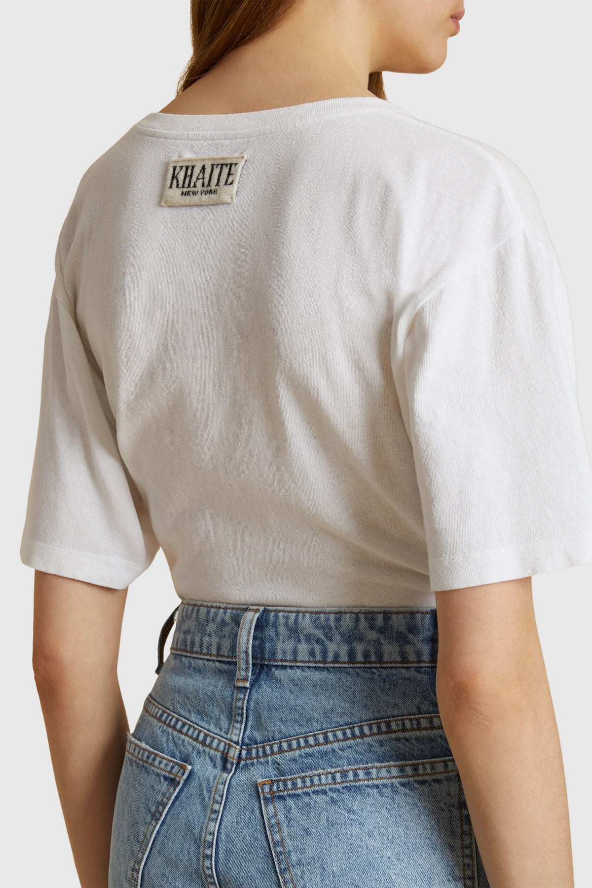 Khaite Mae White Tee