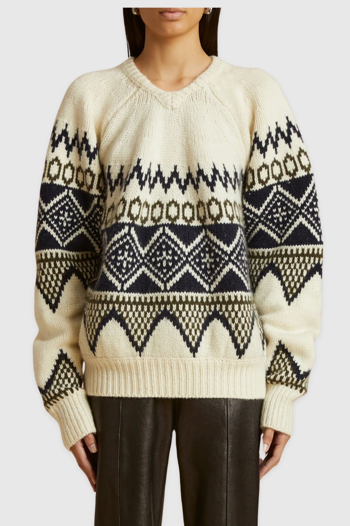 Khaite Fairisle Nalani Sweater