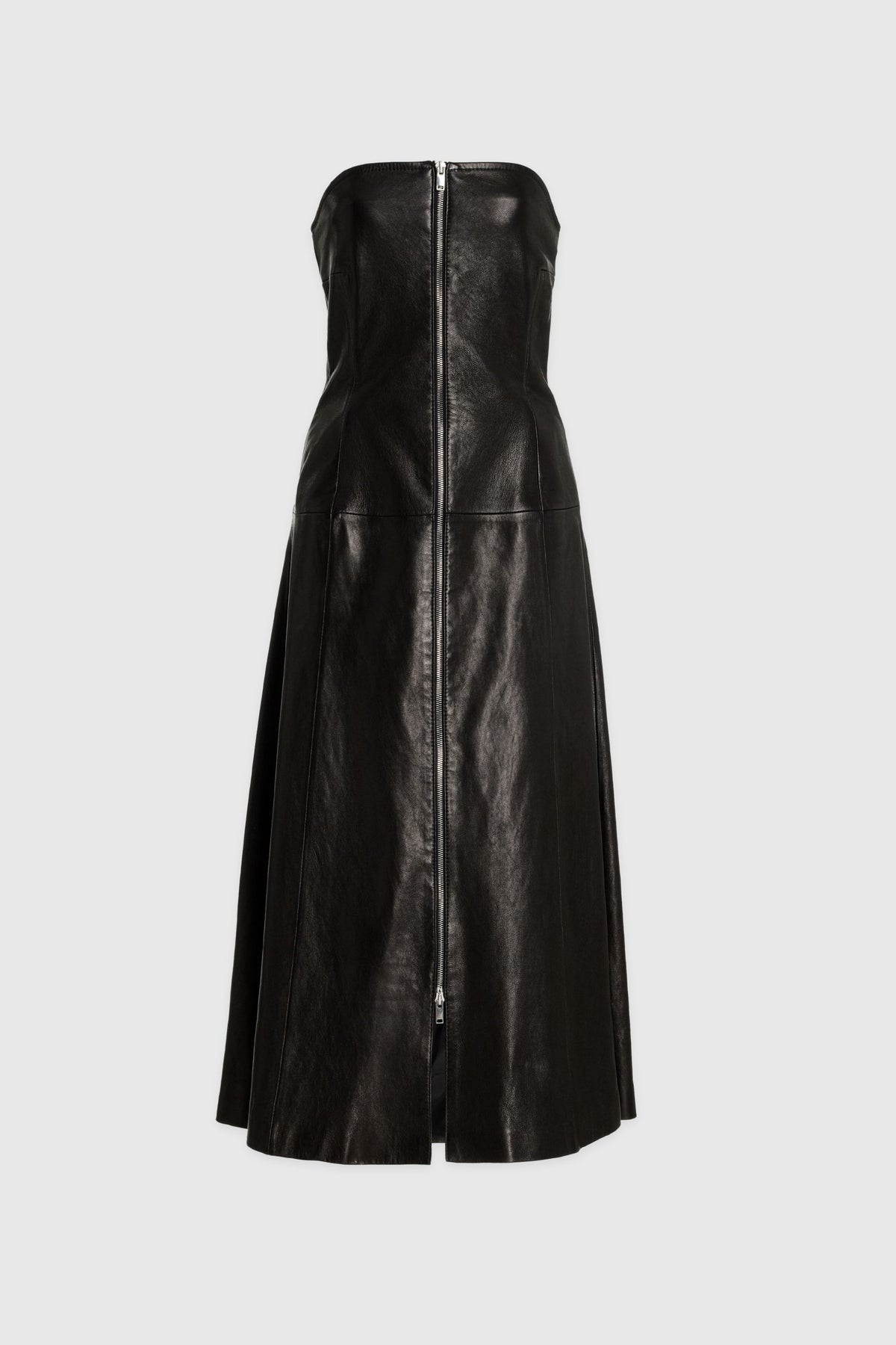 Khaite Valerie Leather Dress