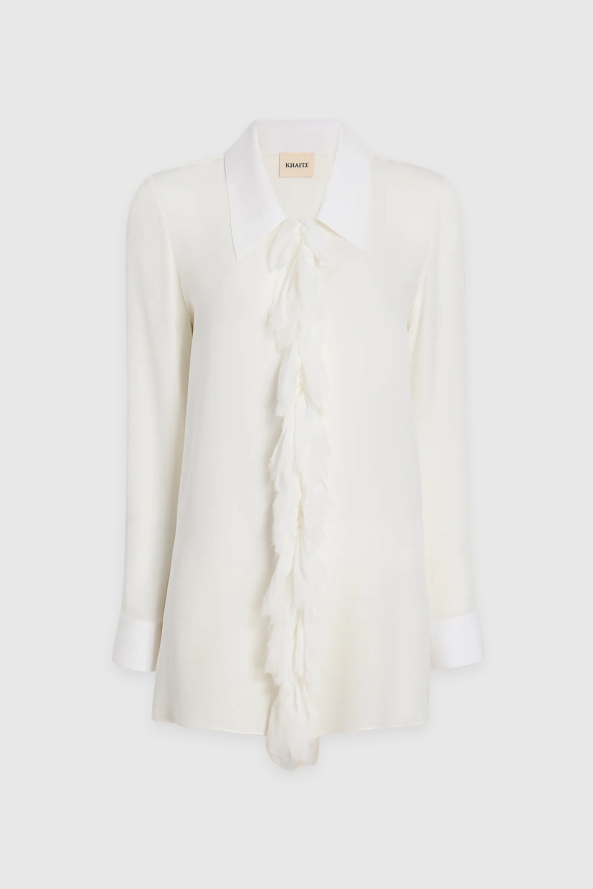 Khaite Luka Ruffle Shirt