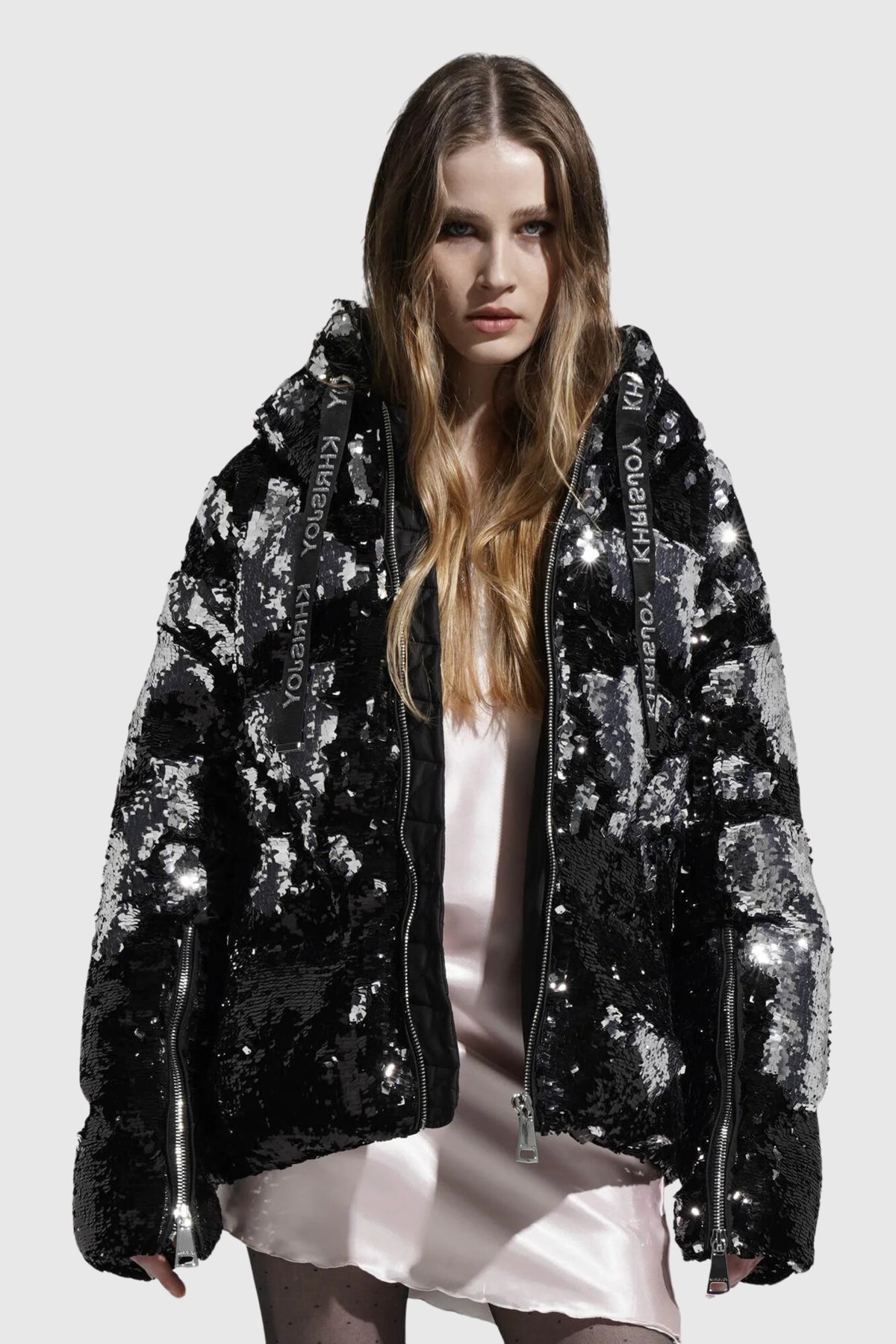 Khrisjoy Iconic Sparkle Down Puffer Jacket