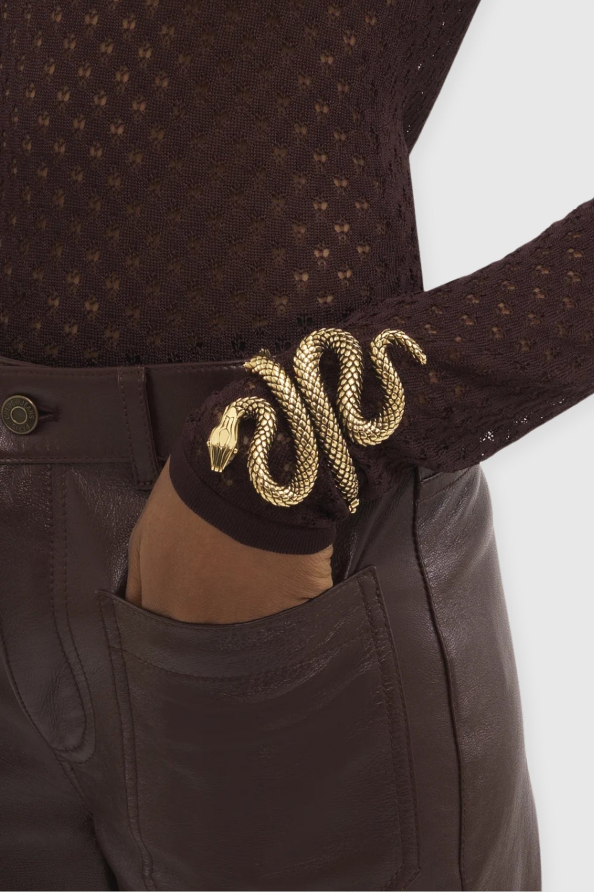 Chloé Snake Bracelet
