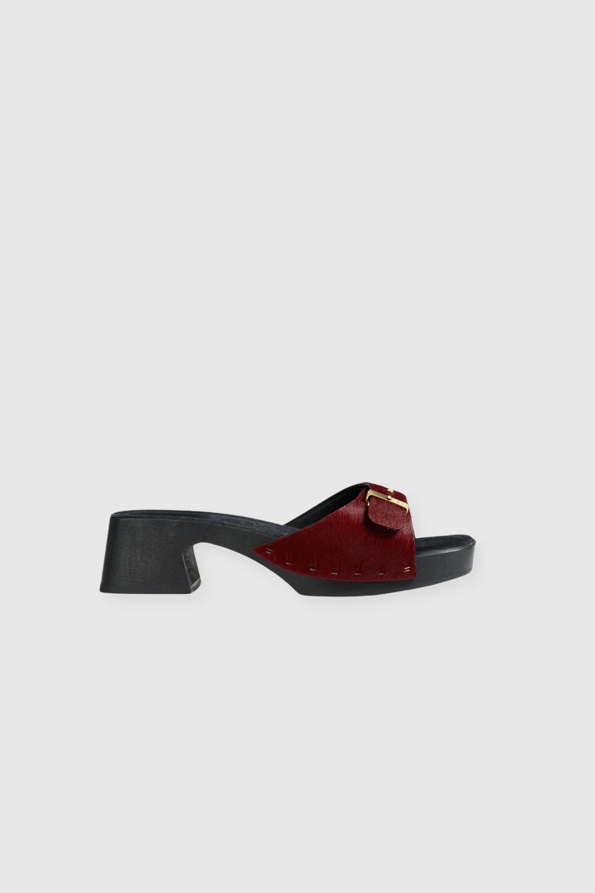 Khaite Cherry Britt Clogs