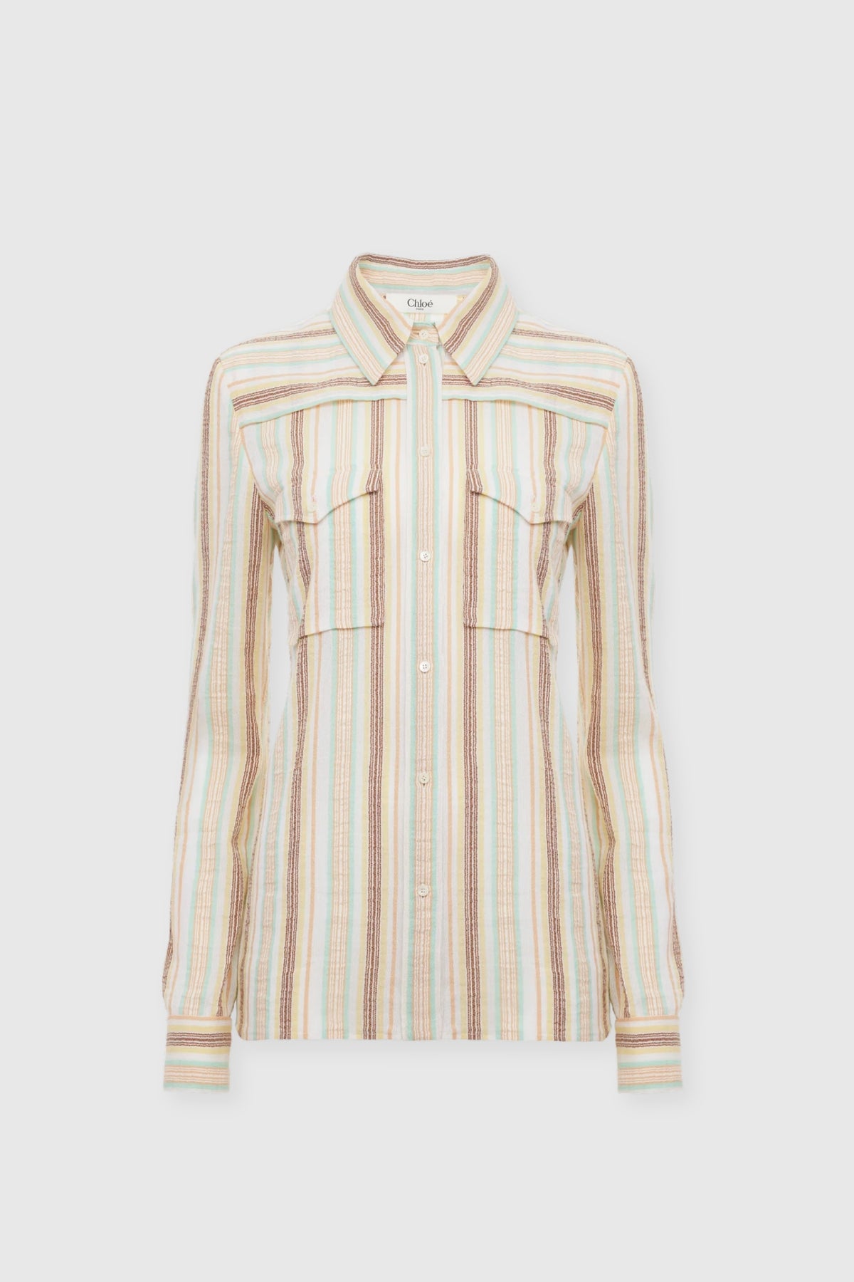 Chloé Stripe Fitted Shirt