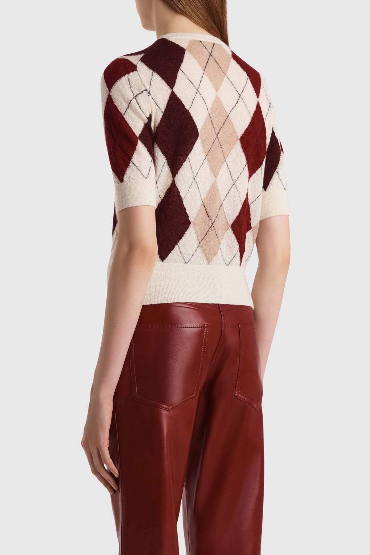 Khaite Anders Cream Cashmere Top