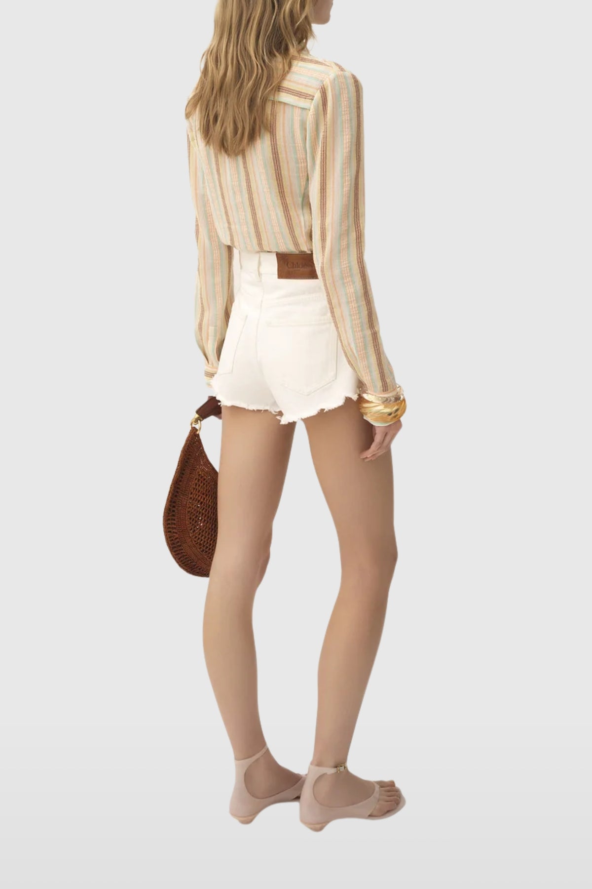 Chloé Stripe Fitted Shirt